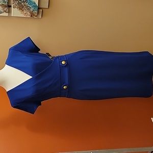 New York & Co Blue Dress Size Small